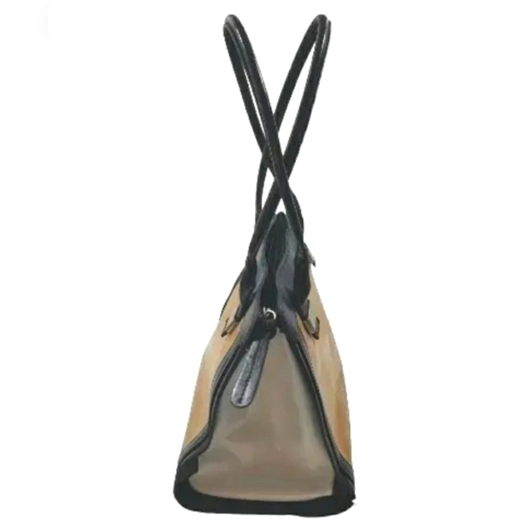 Giani Bernini Two-Tone Glazed Tote Hand Bag Leather Purse. - Picture 13 of 13